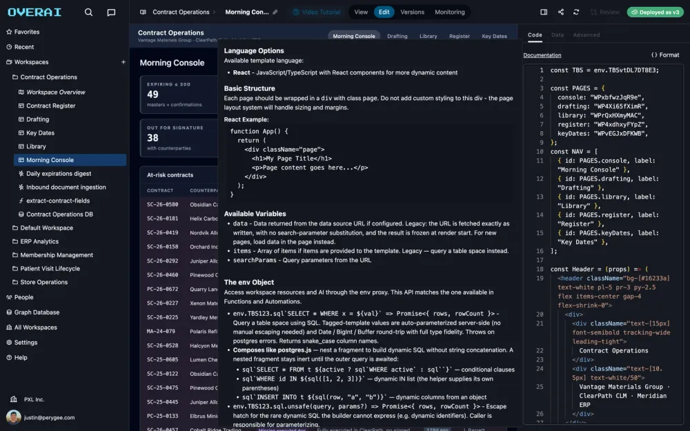 page edit docs
